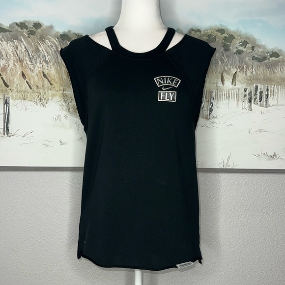 Nike "Queen of Courts" Top Black Dry-Fit Basketball Athletic Workout Tank 🖤 - Picture 5 of 9